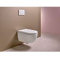 GEBERIT AquaClean Alba WC-Komplettanlage Wand-WC, weiß/KeraTect (146.350.01.1)