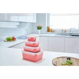 Emsa Frischhaltedose rechteckig koralle 2,2 l