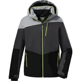 KILLTEC KSW 161 Bys Jckt Skijacke Funktionsjacke mit Kapuze und Schneefang, graumelange, 152 EU