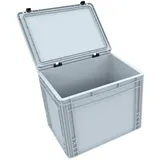 VARIA Group DDEB305 Eurobehälter / Euro Box mit Scharnierdeckel