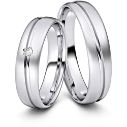 Trauringe Aachen 333er Weiflgold - 7100