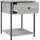 vidaXL Nachtschrank 2 Stk. 44 x 45 x 58 cm Grau