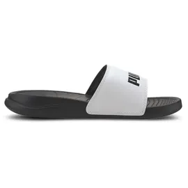 Puma Popcat 20 Jr, Unisex-Kinder Dusch- - Badeschuhe, Weiß (Puma White-Puma Black 02), 39 EU