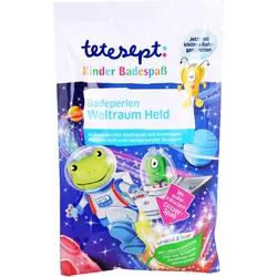 Tetesept Kinder Badespaß Badeperlen Weltraum Held 60 G