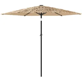 vidaXL Sonnenschirm 388 x 388 cm Braun