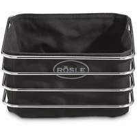 Rösle Brotkorb quadratisch 21x21 cm, Servieren Baguette Brötchen