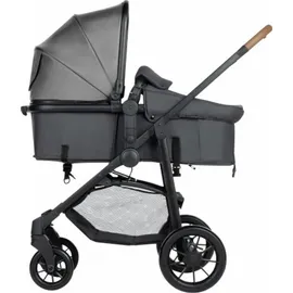 Bebeconfort Haze Trio, Kinderwagen 3-in-1 Komplettset, 0–4 Jahre, 2-in-1-Sitzeinheit, wendbarer & leichter Kinderwagen, i-Size-Babyschale,Tinted Stone