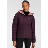 Jack Wolfskin Daunenjacke STANLEY Wasserabweisend & Winddicht & Atmungsaktiv lila M (38/40)