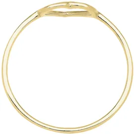 ELLI PREMIUM Elli Ring Herz goldgelb 54