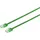 Tecline High Quality Patchkabel, flach, U/UTP, ungeschirmt, Cat 6, grün, 2,0 m Superflaches Patchkabel z.B.