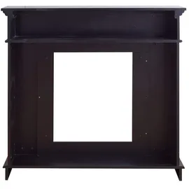 Mobili Rebecca Rebecca Mobili Kaminumrandung 100 x 109 x 26 cm Schwarz