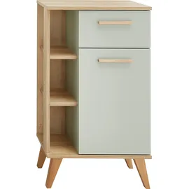 Saphir Quickset Badschrank 50,5 x 89,5 x 33 cm Grün