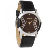 Arabians Herren Analog Quarz Uhr mit Leder Armband DBA2091L