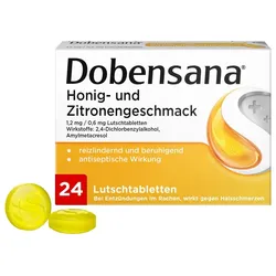 Dobensana Honig-Zitrone Lutschtabletten 24 St