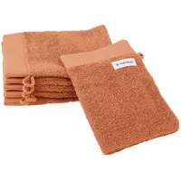 Tom Tailor Waschhandschuh, »Waschhandschuh COLOR BATH TOWEL Orange (Dark