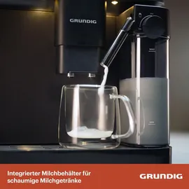 Grundig KVA 7230 Kaffeevollautomat Schwarz/Dunkelsilber