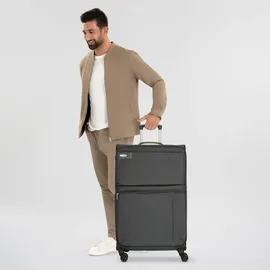 d & n Travel Line 6704 4-Rollen 75 cm / 95 l grau