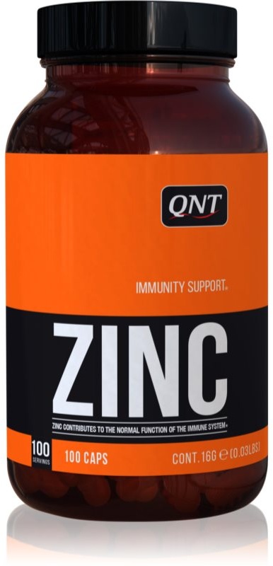 QNT Zinc Kapseln zur Unterstützung des Immunsystems 100 KAP