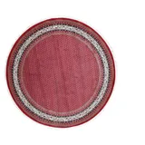 Oriental Collection THEKO Orientteppich Ø creme ¦ Wolle ¦ Maße (cm): B: 200 H: 1,2