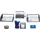 Relaxdays Schreibtisch Organizer Set 7-teilig Schwarz