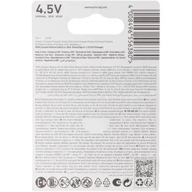 Varta Flachbatterie 3R12 2700 mAh 1 St.