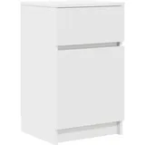 vidaXL Nachtschrank 39 x 35 x 65 cm Weiß
