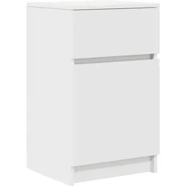 vidaXL Nachtschrank 39 x 35 x 65 cm Weiß