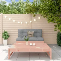 vidaXL Garten-Mittelsofas 2 Stk. Massivholz braun