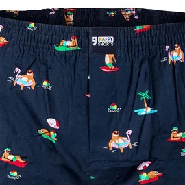 Happy Shorts Webboxershorts Poolparty/Donkeys/Mexican Cactus XL 3er Pack
