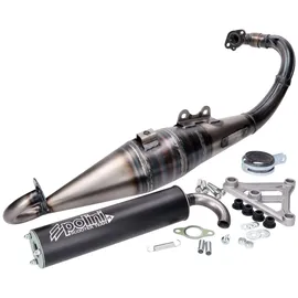 Polini kids POLINI Scooter Team 4 uitlaat voor Kisbee 2 Takt Euro4