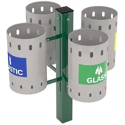 Recycling-Station fur den Außenbereich h575_79