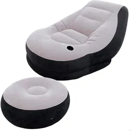 Intex Aufblasbarer Sessel mit Puff Ultra Lounge Relax 68564n -