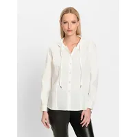 Heine Langarm-Bluse in weiß | Gr.: 36