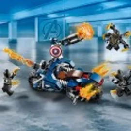 LEGO Marvel Super Heroes Captain America Outrider-Attacke 76123