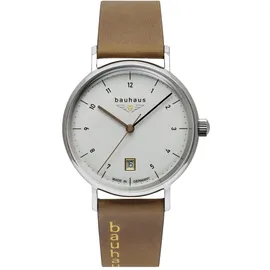 Bauhaus Damenuhr Hellbraun 36 mm 21411