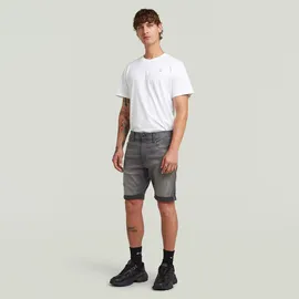 G-Star 3301 Slim 1/2 Kurze Jeans Light Aged Destroy 31