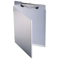Durable Klemmbrett A4L, silber, mit Klemmfeder - 230 x