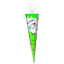 Verpackungsmittel GmbH Schultüte / Zuckertüte / 50cm / rund / "Viel Glück"