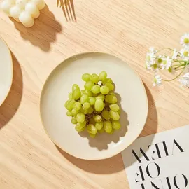 JIWOO Dessertteller Ø19,5 cm Braun 4er Set