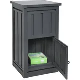 Floraworld Paketbox B63 x H55 x T109 cm anthrazit
