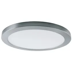 NÄVE LED-Deckenleuchte »BONUS«, ∅xH: 33 x 5 cm, Metall/Kunststoff - silberfarben