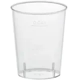 Papstar Schnapsglas glasklar