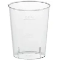 Papstar Schnapsglas glasklar