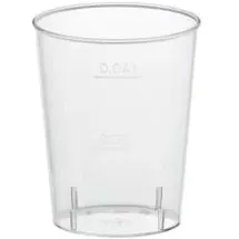 Papstar Schnapsglas glasklar