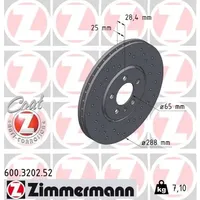 ZIMMERMANN Bremsscheibe SPORT Z 600.3202.52
