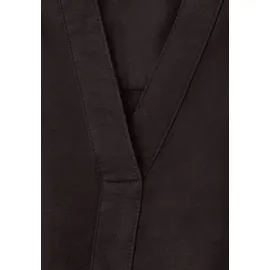 STREET ONE Bluse mit Split Neck Braun 38