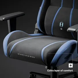 Diablo Chairs X-One 2.0 Gaming-Stuhl Night-Blue PC
