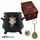 abysse corps HARRY POTTER - Pack premium 3D mug+3D Keychain+Pin Hogwarts' suitcase