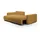 Fun Möbel Ecksofa Sofa mit Schlaffunktion CHAIRA Stoff Curio Senfgelb Ottomane Links - Gelb