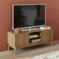 Sweeek TV-Möbel Holzdekor 2 Türen L 120 x B